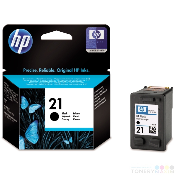 HP - HP Originál C9351AE Čierna No.21 - C9351AE