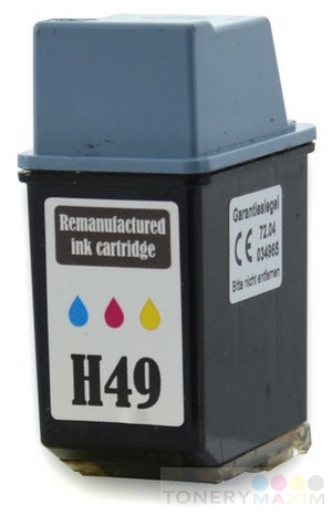 HP - Náplň HP 51649AE no. 49 color - renovovaná náplň