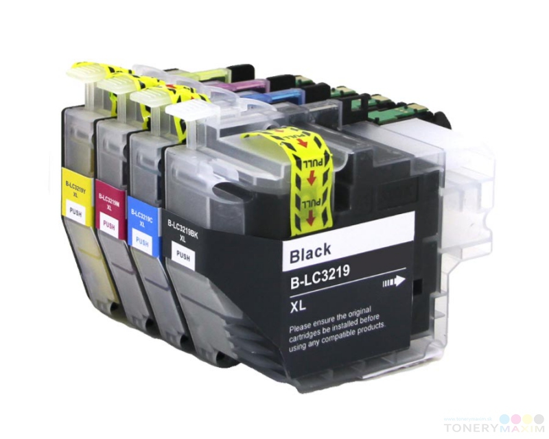 Brother - Náplne Brother LC-3219XL CMYK Value Pack - Multipack 4 alternatívnych náplní