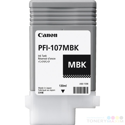 Canon - CANON Originál PFI-107MBK matte black iPF 680/685/780/785 (130ml