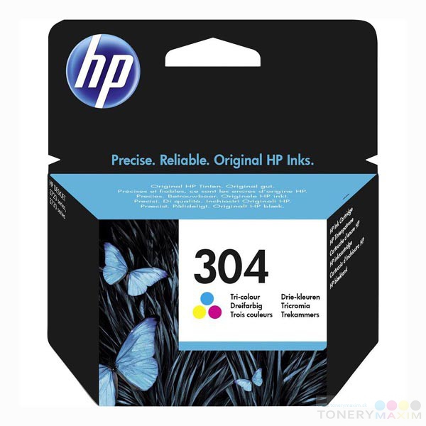HP - Náplň HP N9K05AE no. 304 Color - originálna atramentová náplň