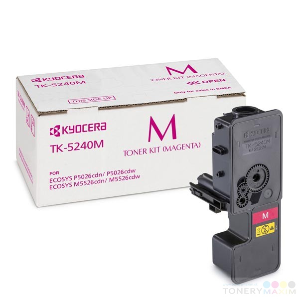 Kyocera - Originál toner KYOCERA TK-5240M Magenta Ecosys P5026cdn/P5026cdw/M5526cdn/M5526cdw