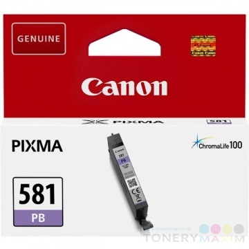 Canon - Náplň Canon CLI-581 PB photo blue - originál
