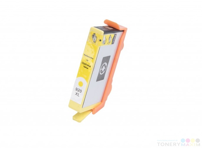 HP - Náplň HP CD974A no. 920 XL yellow - alternatívna atramentová náplň