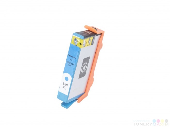 HP - Náplň HP CD972A no. 920 XL cyan - alternatívna atramentová náplň