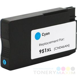 HP - Náplň HP CN046AE no. 951XL cyan - renovovaná atramentová náplň