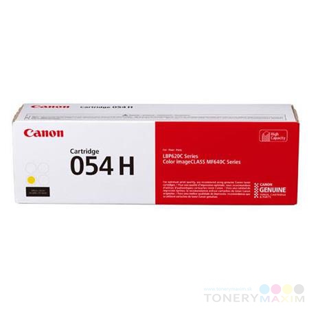 Canon - Toner Canon CRG-054H Yellow - originálny toner