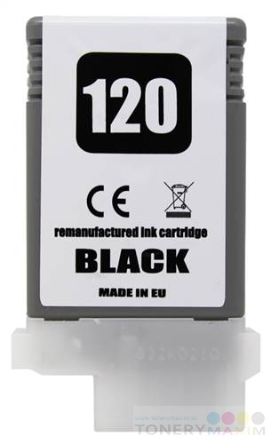 Canon - Náplň Canon PFI-120Bk Black - renovovaná náplň