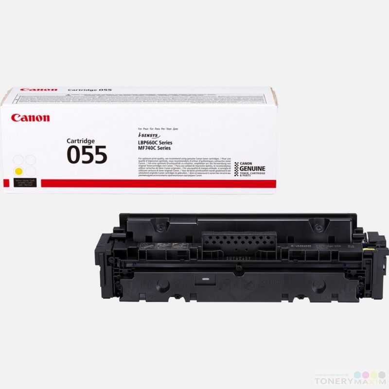 Canon - Toner Canon CRG-055 Yellow - originálny toner