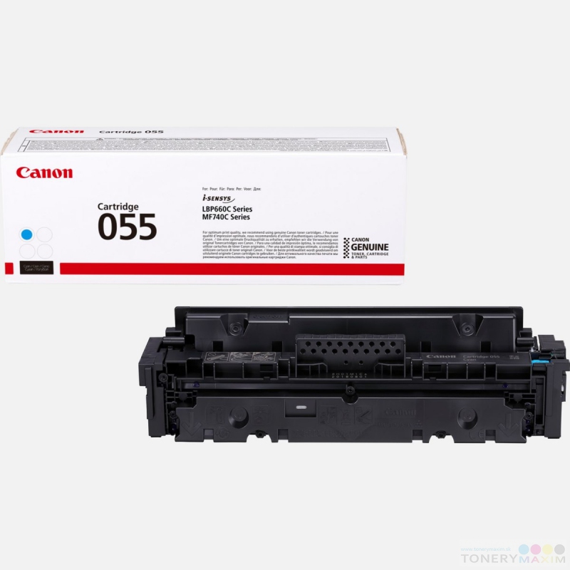 Canon - Toner Canon CRG-055 Cyan - originálny toner