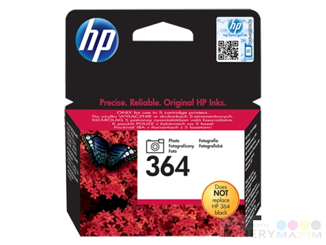 HP - HP Originál CB317EE no.364 Čierna photo, Vivera Ink - CB317EE