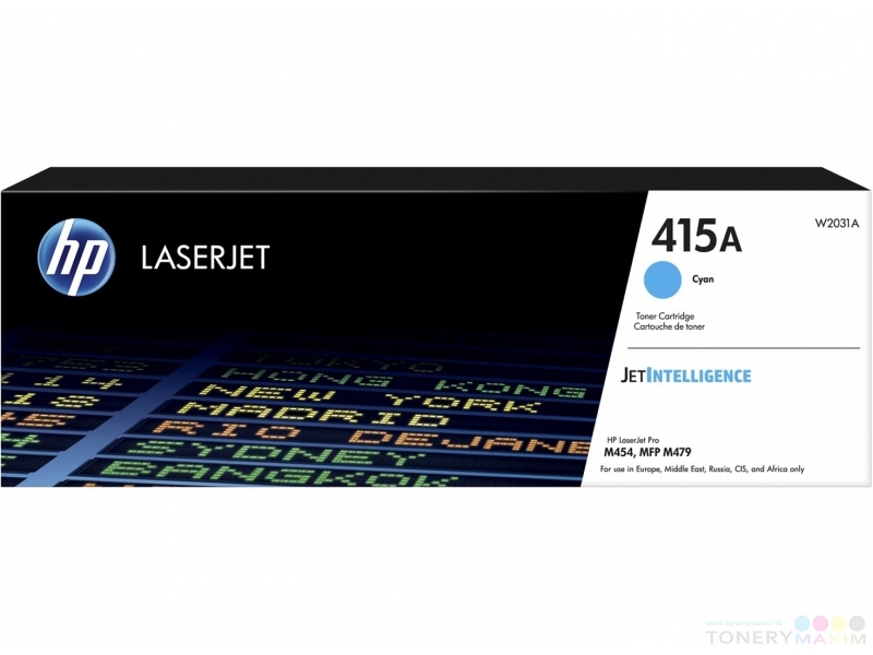 HP - Toner HP W2031A ( 415A ) Cyan - originálny toner
