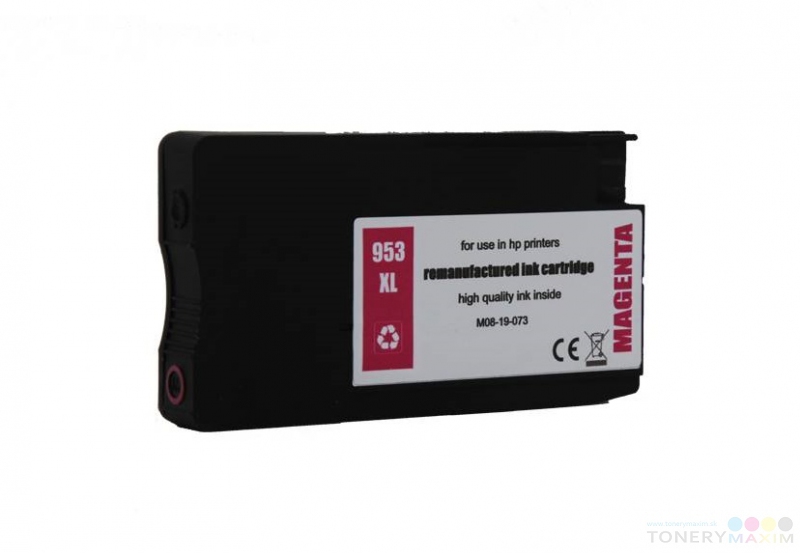HP - Náplň HP F6U17AE no. 953 XL Magenta - renovovaná atramentová náplň