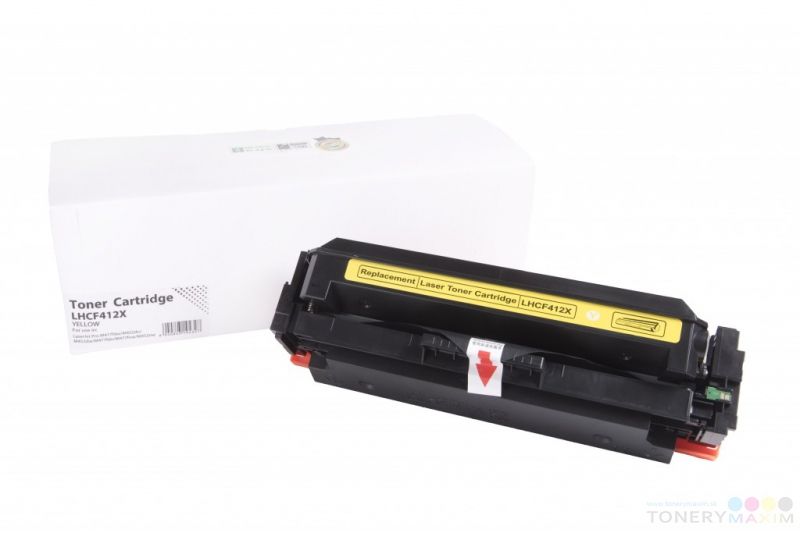 HP - Toner HP CF412X ( 410X ) Yellow - alternatívny toner
