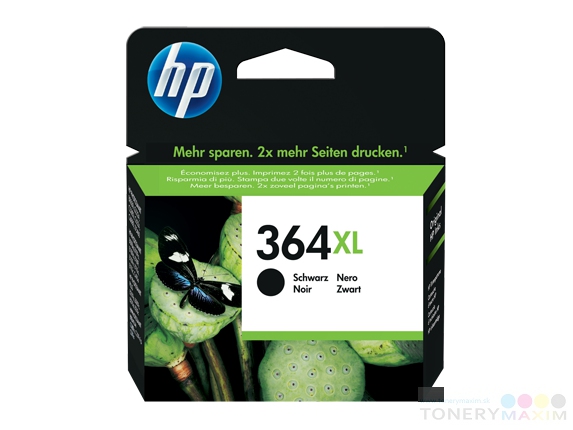 HP - HP Originál CN684EE 364XL Čierna, Vivera Ink (náhrada za CB321EE)