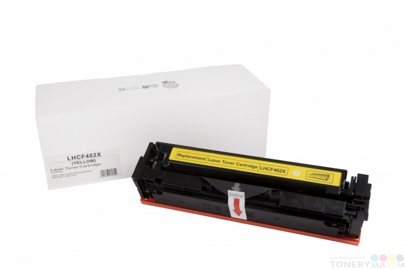 HP - Toner HP CF402X ( 201X ) Yellow - alternatívny toner