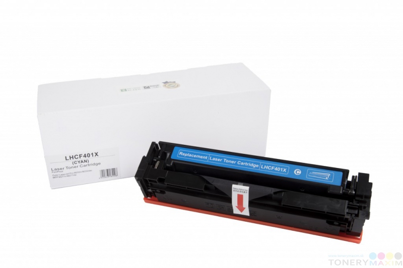 HP - Toner HP CF401X ( 201X ) Cyan - alternatívny toner