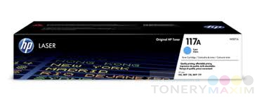 HP - Toner HP W2071A ( 117A ) cyan - originálny toner