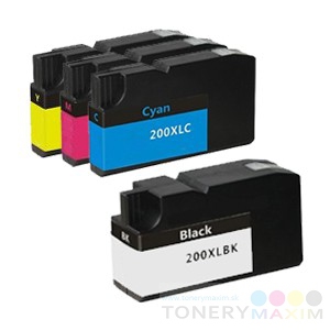Lexmark - Náplne Lexmark no. 200XL CMYK - Multipack 4 alternatívnych náplní