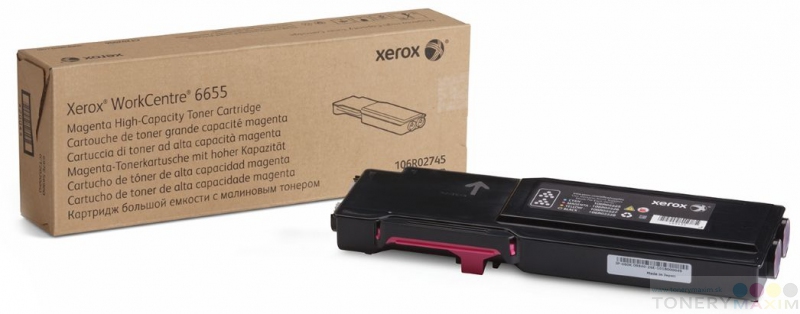 Xerox - Originál toner XEROX 106R02753 magenta WorkCentre 6655