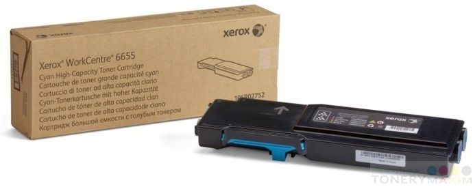 Xerox - Originál toner XEROX 106R02752 cyan WorkCentre 6655