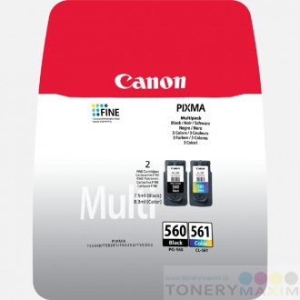 Canon - Náplň CANON PG-560 black + CL-561 color TS5350/TS5351/TS5352/TS5353 - multipack originál
