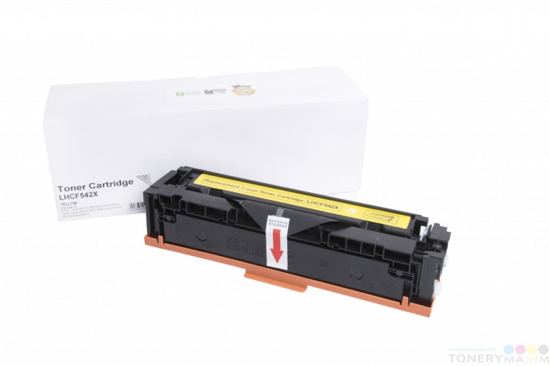 HP - Toner HP CF542X ( 203X ) Yellow - alternatívny toner