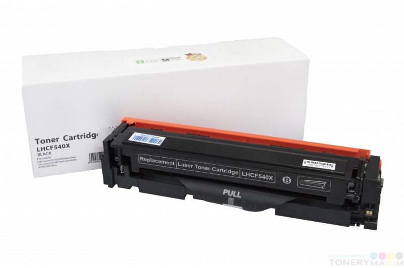 HP - Toner HP CF540X ( 203X ) Black - alternatívny toner