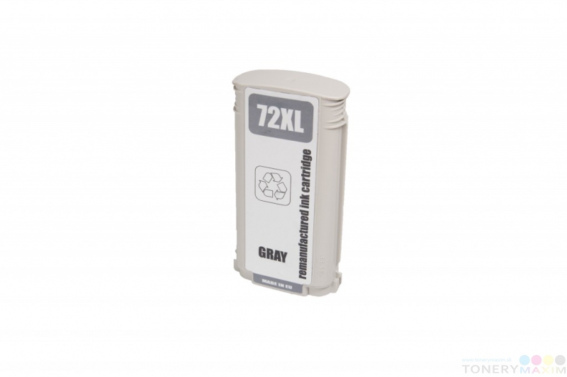 HP - Náplň HP 72 - C9374A GREY PREMIUM 130 ml - renovovaná náplň
