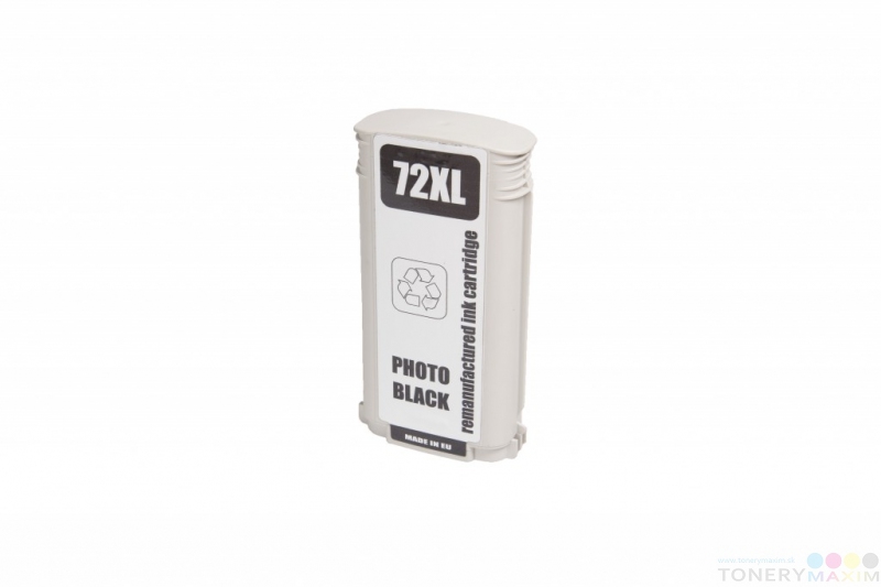HP - Náplň HP 72 - C9370A PHOTO BLACK PREMIUM 130 ml - renovovaná náplň