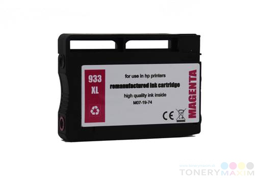 HP - Náplň HP CN055AE no. 933XL magenta - renovovaná atramentová náplň