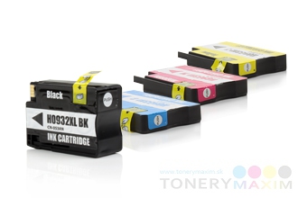 HP - Náplne HP 932XL - 933XL CMYK - Multipack 4 alternatívnych náplní