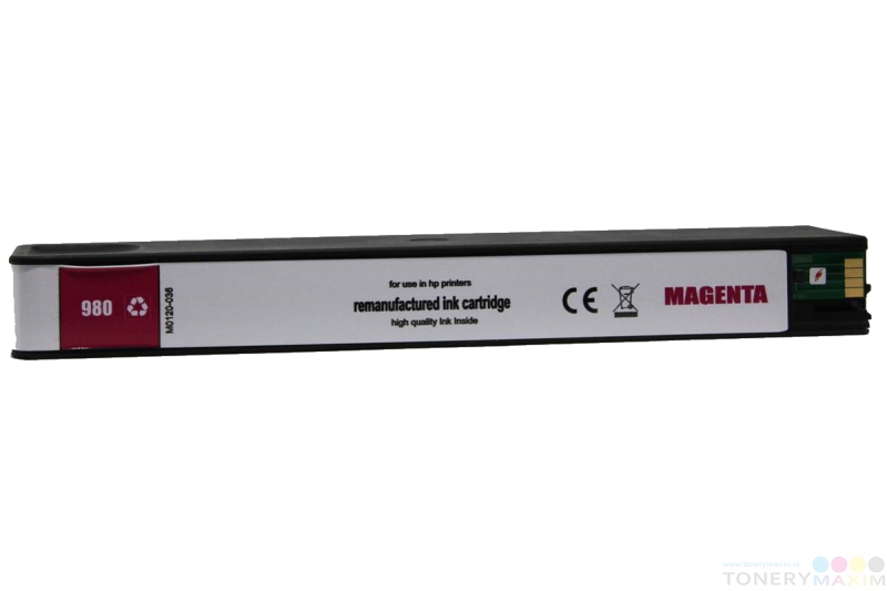 HP - Renovovácia HP 980 XL - D8J08A MAGENTA PREMIUM 110 ml - atramentová náplň