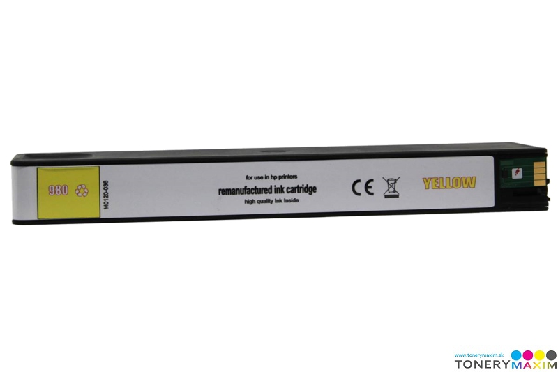 HP - Renovovácia HP 980 XL - D8J09A YELLOW PREMIUM 110 ml - atramentová náplň