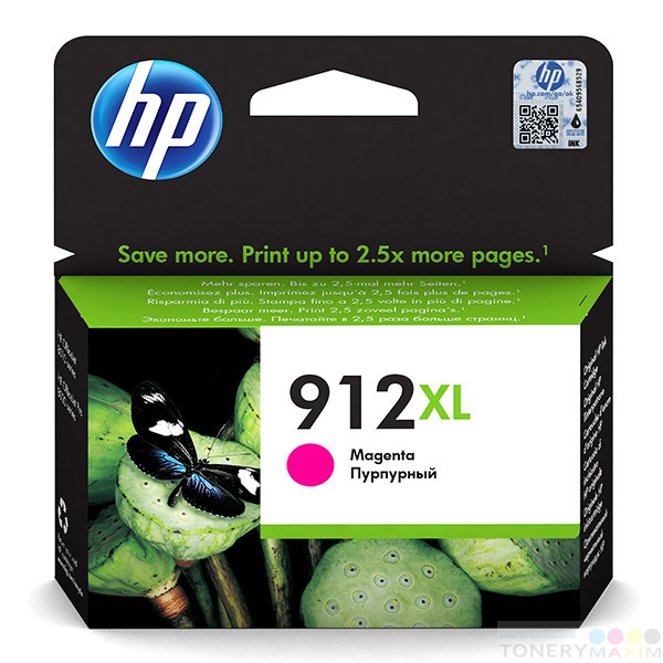 HP - Náplň HP 3YL82AE no. 912XL magenta - originálna atramentová náplň