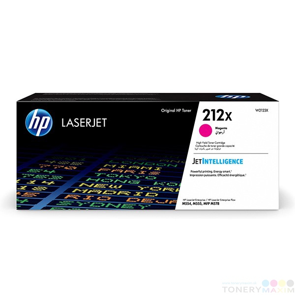 HP - Toner HP W2123X ( 212X ) magenta - originálny toner