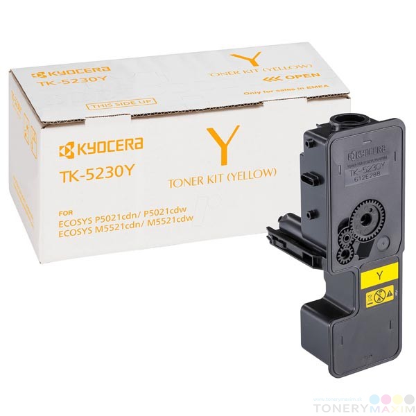 Kyocera - Toner Kyocera TK-5230Y Yellow ( 1T02R9ANL0 ) - originálny toner