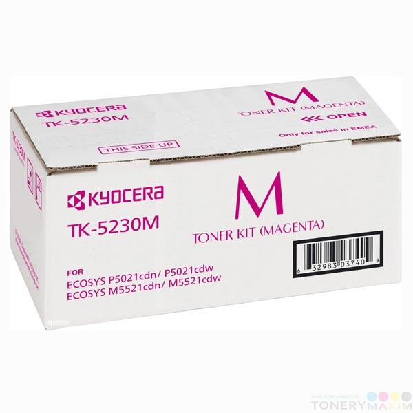 Kyocera - Toner Kyocera TK-5230M Magenta ( 1T02R9BNL0 ) - originálny toner