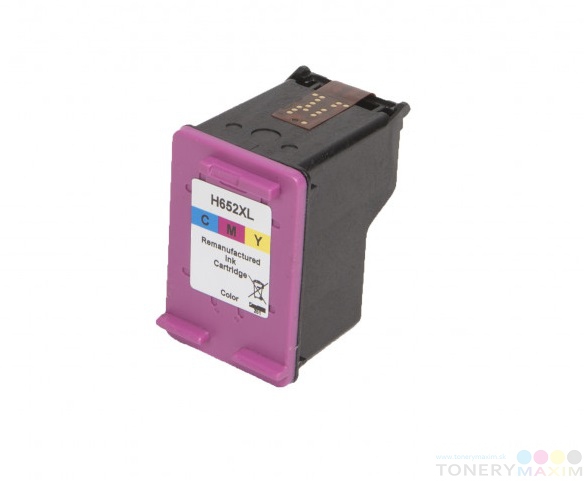 HP - Náplň HP F6V24AE no. 652 XL Color - renovovaná atramentová náplň