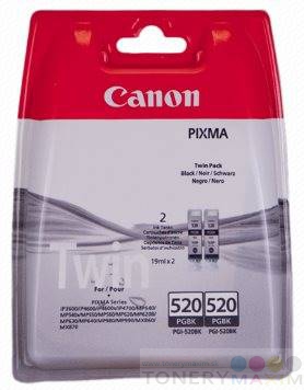 Canon - CANON Originál PGI-520PGBK black TWIN MP 540/620/630/980, iP 3600/4600 (2ks)