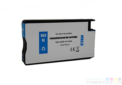 HP - Náplň HP 3JA27AE no. 963XL cyan - alternatívna atramentová náplň