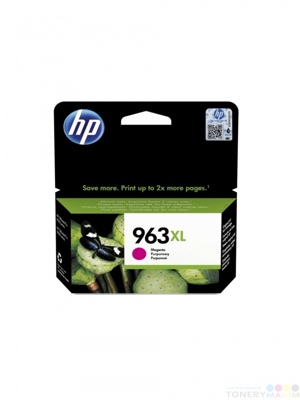 HP - Náplň HP 3JA28AE no. 963XL magenta - originálna atramentová náplň