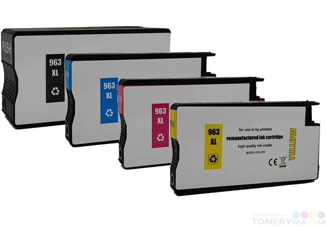 HP - Náplne HP 963XL CMYK - Multipack 4 alternatívnych náplní