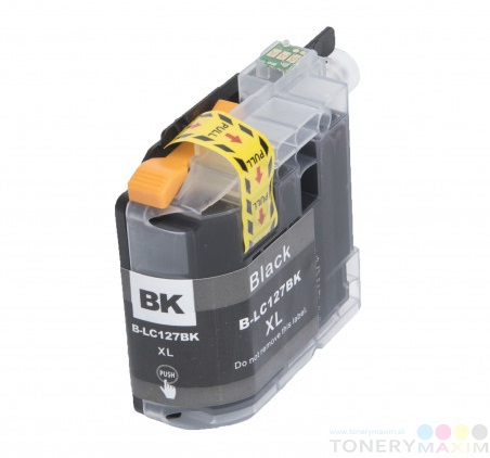 Brother - Náplň Brother LC-127 XL Black - alternatívna atramentová náplň