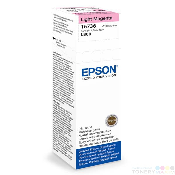 Epson - Náplň Epson T6736 Light Magenta C13T67364A 70ml - originál