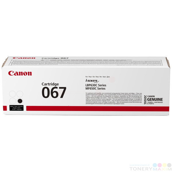 Canon - Toner Canon CRG-067 ( 5102C002 ) Black - originálny toner