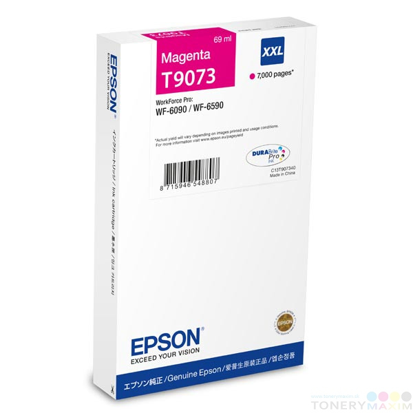 Epson - Náplň Epson T9073 XXL (C13T907340) Magenta - originál