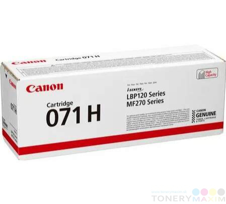Canon - Toner Canon CRG-071H ( 5646C002 ) Black - originálny toner