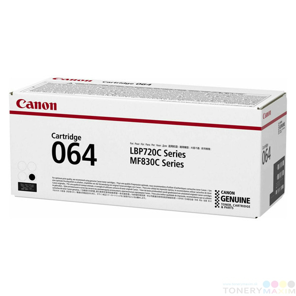 Canon - Toner Canon CRG-064 ( 4937C001 ) Black - originálny toner