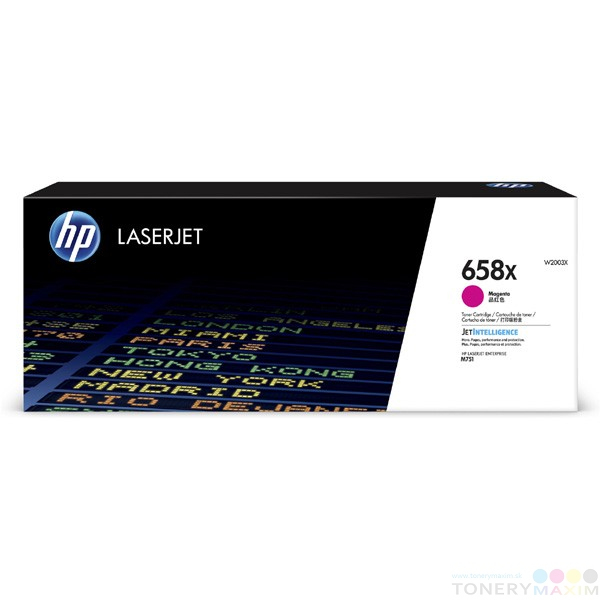 HP - Toner HP W2003X ( 658X ) magenta - originálny toner